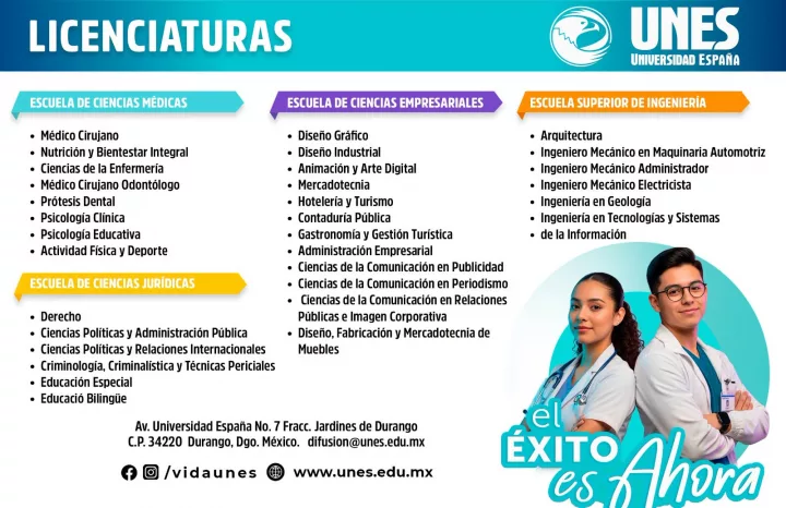 Imagen de Universidad España UNES