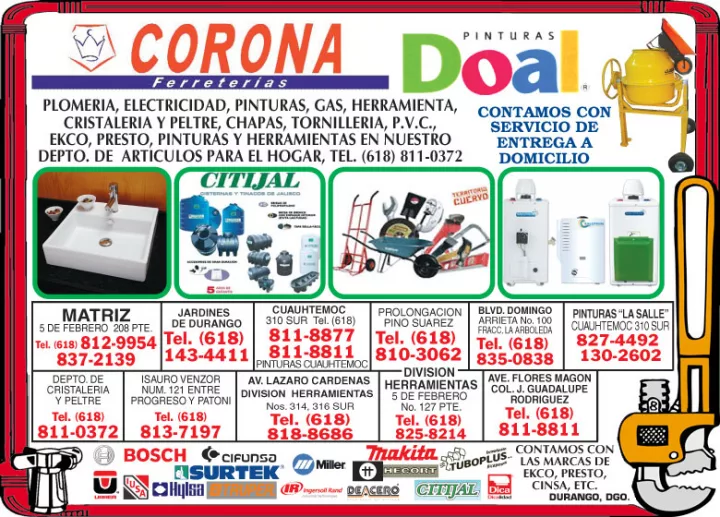 Imagen importada para Corona Ferretería
