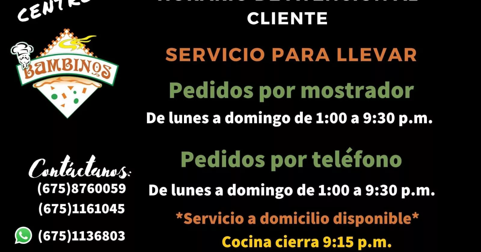 Imagen de Bambinos Pizza