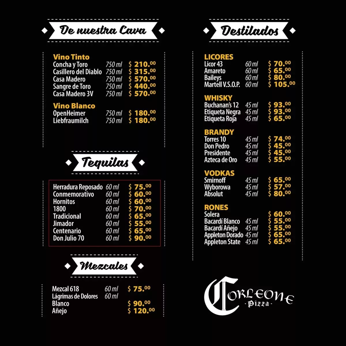 Imagen importada para Corleone Pizza Constitución