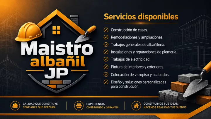 Imagen de portada de Maistro albañil J.P