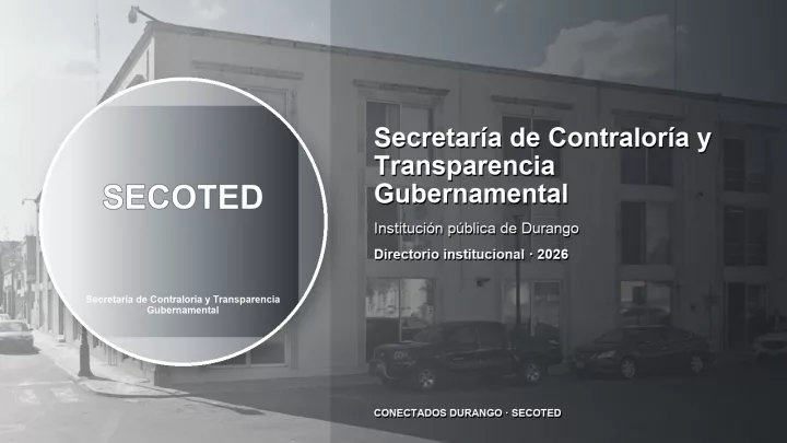Imagen importada para Secretaría de Contraloría y Transparencia Gubernamental