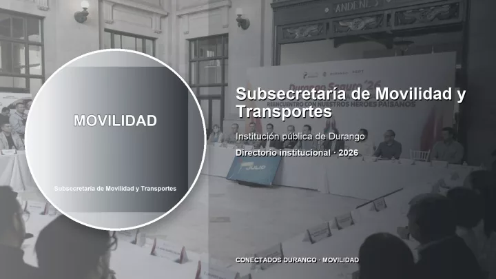 Imagen importada para Subsecretaría de Movilidad y Transportes
